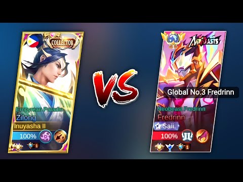 I MET THE STRONGEST FREDRINN TOP 3 GLOBAL🔥| WHO WILL WIN? - MLBB