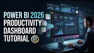 Power BI Dashboard Tutorial 2026 | Create a Professional Productivity Dashboard
