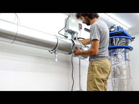 Installing Dust Collection (Clear Vue & Nordfab) - Moving My Woodworking Shop [Part 6]