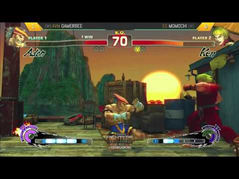 SXSW 2015 USF4 - Gamerbee (Adon) vs Momochi (Ken)