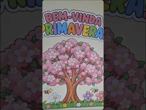 Painel de Primavera para Sala de Aula