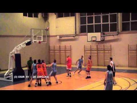 OZKosz Cz-wa Liga Okręgowa 2012/13 19.11.12 OSiR Kłobuck - UKS "DWÓJKA" Kamienica Polska 2 poł.