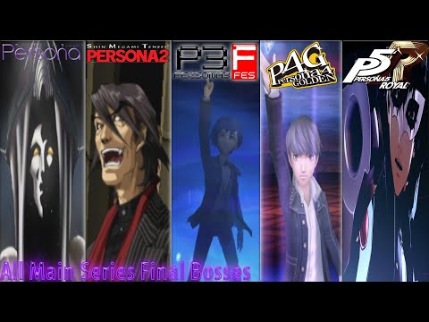Persona | All Main Series Final Bosses (1996-2020)