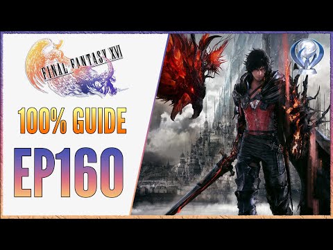[EP160] FF16 100% Walkthrough NG+ | Barnabas / Odin NO DAMAGE