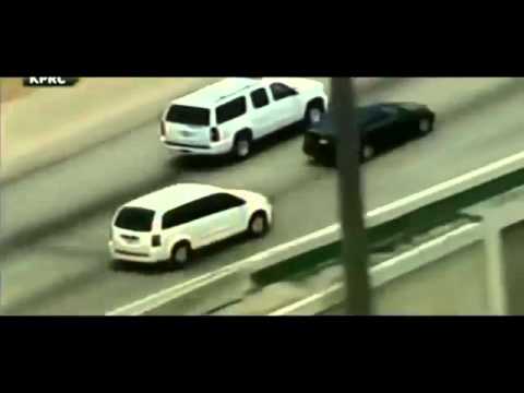 Texas Police Chase Car Burglar Dodge Minivan
