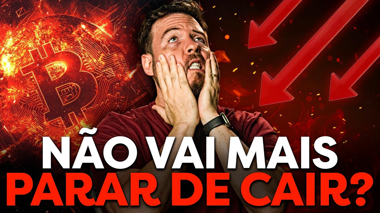 CRISE NO BITCOIN | Não para de cair. Hora de COMPRAR ou VENDER?