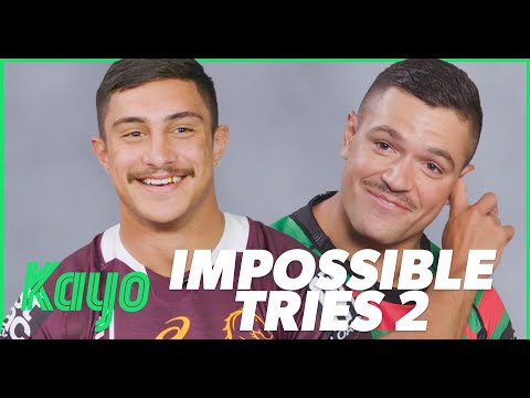 NRL Players React l Most Impossible Tries Ever Part 2 l Kayo Sports