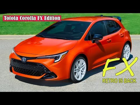 Thumbnail for New 2026 Toyota Corolla FX Edition Revealed: Retro Style, Modern Vibe by Hatchback, Toyota, Toyota GR Corolla, Toyota Corolla