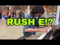 15 Year Old Pianist Plays RUSH E In Public The Hardest Piano Song In The World