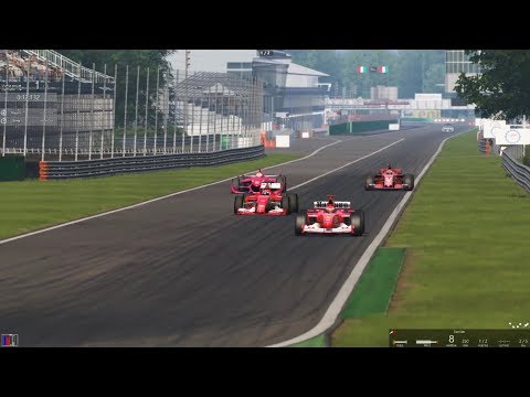 Ferrari f1 2018 vs Ferrari F2002 vs 2015 vs Concept -- MONZA
