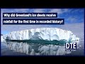 Greenland S Ice Sheet Receives Rainfall For The First Time In Recorded History