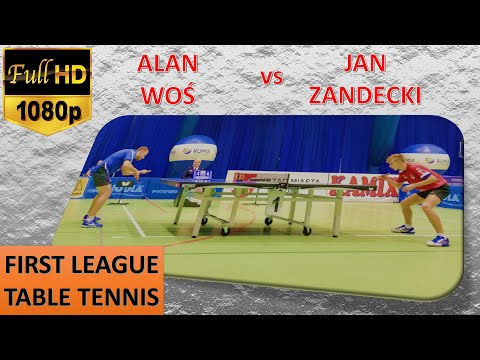 Jan Zandecki vs Alan Woś | #tabletennis4D #openpzts #gdansk