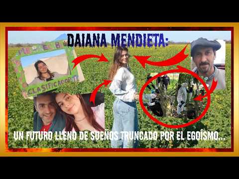 CASO DAIANA MENDIETA: LA CHICA DE 22 AÑOS QUE FUE ULTIMADA POR SU EX DE 55. ÉL NO ADMITIÓ FINALIZAR.
