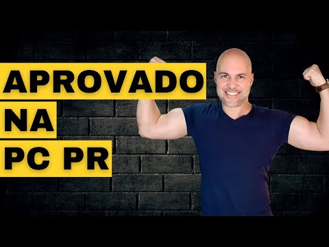 Fui APROVADO na PC PR | Saiba como consegui mais essa aprovação