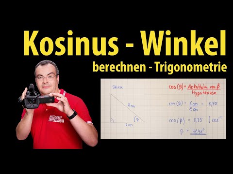 Calculating cosine angles | Trigonometry | Teacher Schmidt