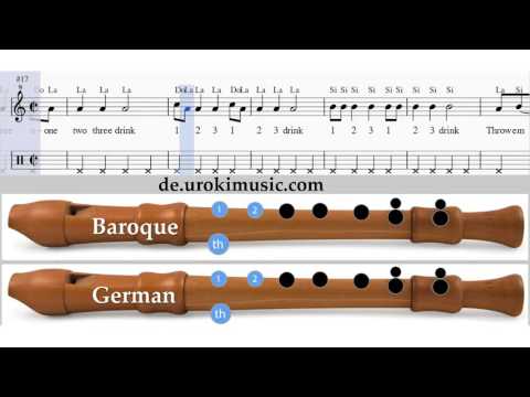 Blockflöte Lernen Sia Chandelier Noten Blockflötenunterricht Schule Lied Lehrer Klasse Unterricht Me