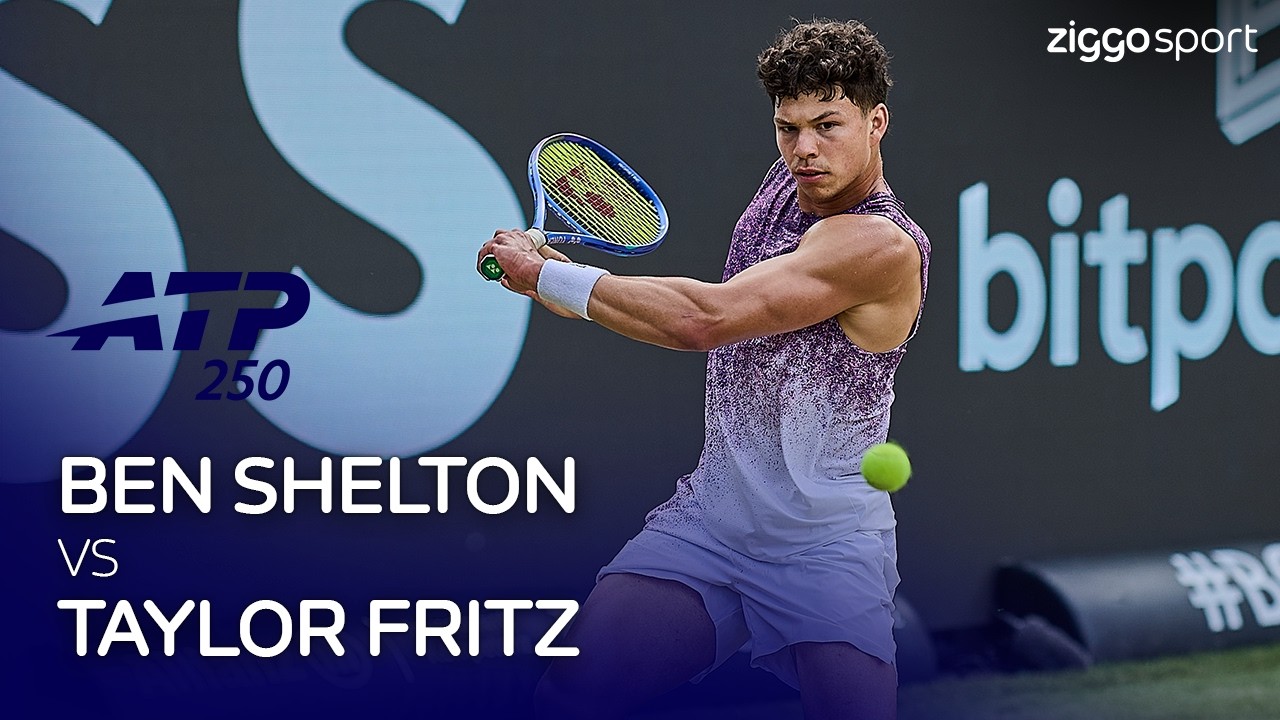 WAT EEN HEERLIJK NIVEAU IN FANTASTISCHE FINALE!!😍🎾 | Ben Shelton vs Taylor Fritz | Boss open 2026