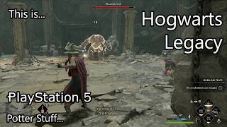 This is Hogwarts Legacy - for the PlayStation 5