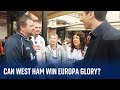 Europa Conference League Final West Ham Fans Gather In Prague Ahead Of Fiorentina Game