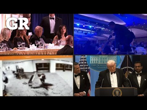 Trump evacuado tras ataque armado en una cena de gala