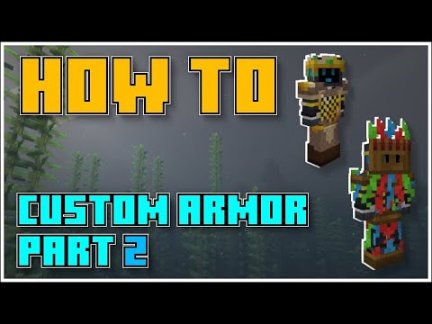 Command Witchery - How to make CUSTOM ARMOR Tutorial - Part 2: ARMOR - Minecraft Java 1.19