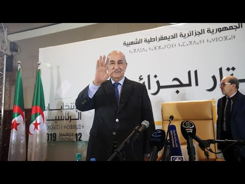 شاهد كيف احتفل أنصار الرئيس المنتخب الجديد للجزائر عبد المجيد تبون بفوره …
