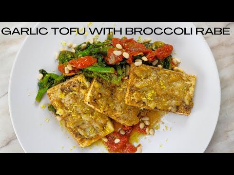 Vegan Garlic Tofu with Broccoli Rabe: The Ultimate Comfort Food
