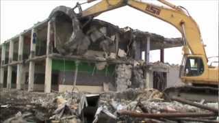 preview picture of video 'RSG Contracting Corporation, Natick High School, A-Wing Demolition'