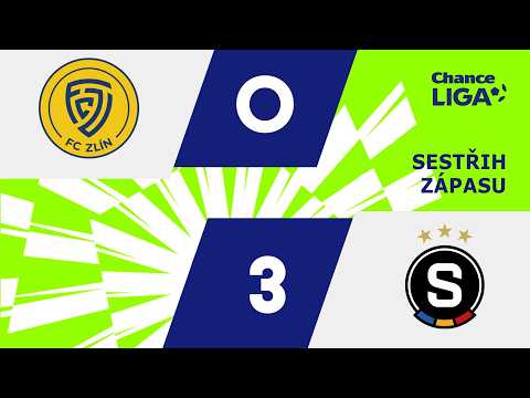 SESTŘIH: Zlín - Sparta, 0:3. Irving našel Rrahmaniho a odšpuntoval střelecké představení