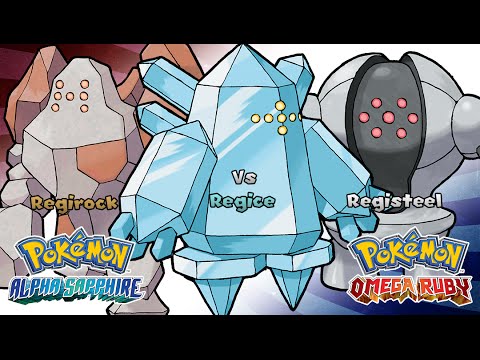 Pokémon Omega Ruby & Alpha Sapphire - Regirock, Regice & Registeel Battle Music (HQ)