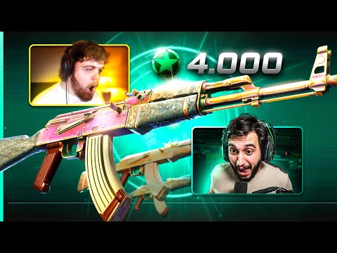 ELE GEROU 30 AK DE EDIÇÃO LIMITADA NO CS2 (4000 ESTRELAS)