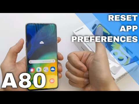 How to Restore Default Apps in SAMSUNG Galaxy A80 - Reset App Settings
