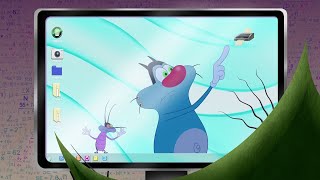 Oggy und die Kakerlaken | 😱 Im Bildschirm stecken 🖥 | Volledige aflevering in HD