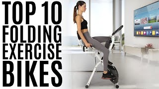 Top 10: Best Folding Exercise Bikes of 2021 / Magnetic Resistance Upright & Recumbent Bikes