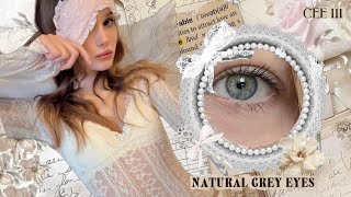 beautiful grey eyes naturally