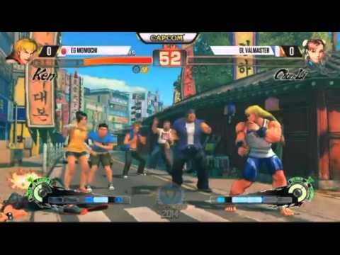 Capcom Cup 2014 USF4 - EG Momochi Vs GL Valmaster