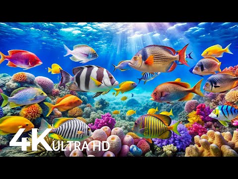 The Best 4K Aquarium - Explore the Underwater World and Beautiful Coral Reef Fish for Deep Sleep #57