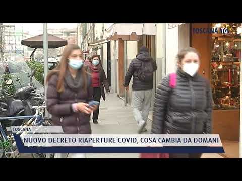 2021-05-18 TOSCANA - NUOVO DECRETO RIAPERTURE COVID, COSA CAMBIA DA DOMANI