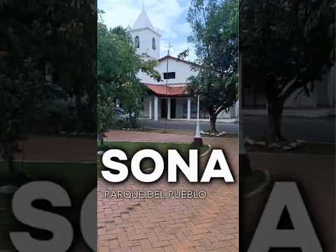 Así se ve el Parque e Iglesia de Soná, Veraguas 🇵🇦 | Un lugar lleno de historia y belleza