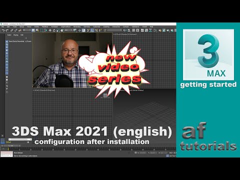 Getting Started in 3DS Max (part 0) - Configuration after Installation