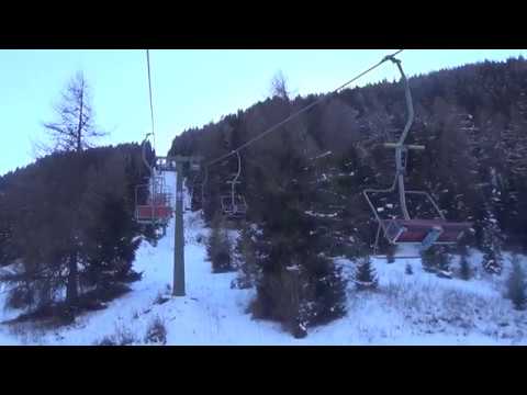 Risalita integrale seggiovia Zemella "Ciampinoi" in HD - Selva di Val Gardena (BZ) / Chairlift / 纜車