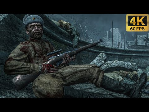 Vendetta｜Battle of Stalingrad 1942｜Call of Duty World at War 4K