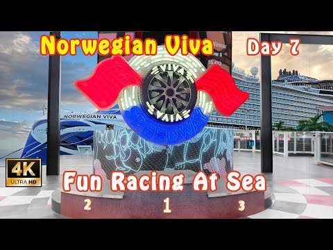 【4K】Speedway Adventure At Sea  * Norwegian Viva * Day 7