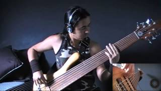 Wesley Ribeiro - Consumed - Control Denied (Bass Cover) - On Bass Guitar 7 Strings