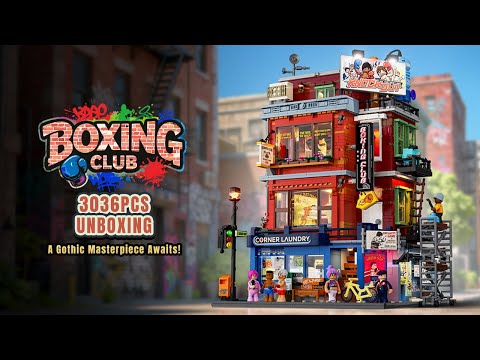 Vidéo Lumibricks Street Fusion 19009 : Club de boxe
