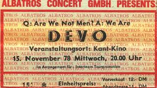 Devo - Booji Needs A Chick (Kant Kino. Berlin. Germany. 15/11/1978)