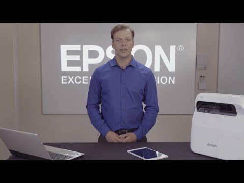 Compartilhando Conteúdo com Dispositivos Conectados Através do Epson iProjection (inglês)