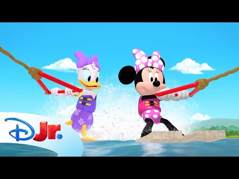 Cena in movimentooo/Lo sci nautico | Minni Toons: il Campeggio di Minni