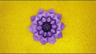 How to Make a Very Easy Paper Snowflake ❄️