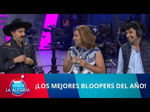 Revive los mejores Bloopers del año. | Programa 31 diciembre 2021 Parte 2 | Venga La Alegría
